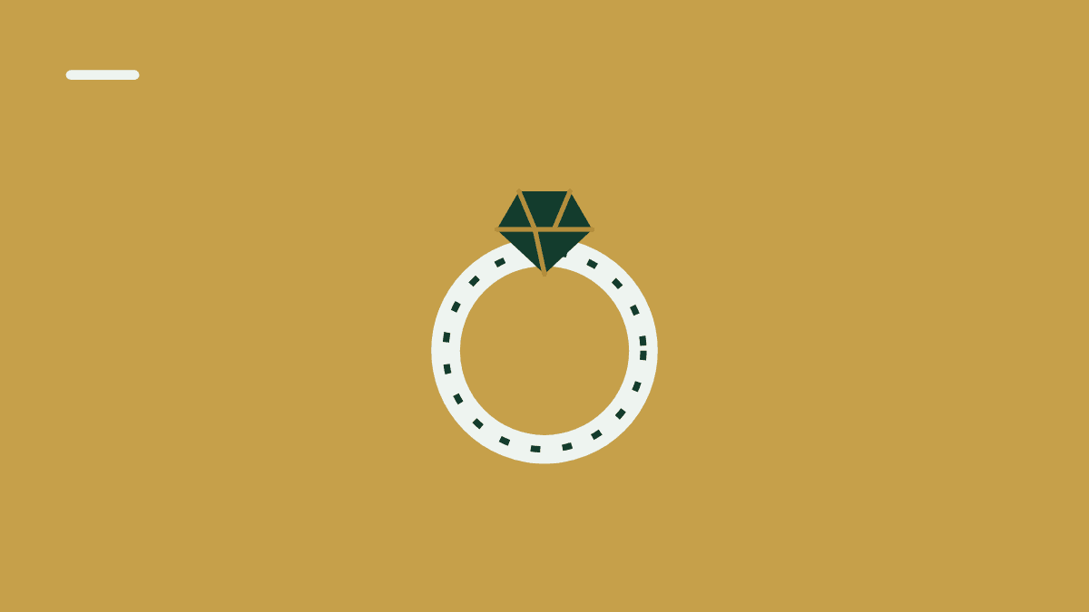 Illustration af en ring