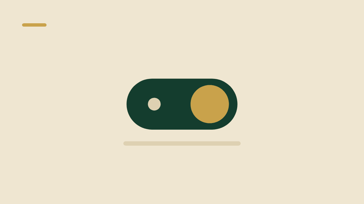 Illustration af en vippekontakt